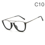 HDCRAFTER Vintage Semi Rimless Eyeglasses Wood Optical Glasses Frame Bamboo Eyeglasses Eyewear Frames Men Spectacles Reading
